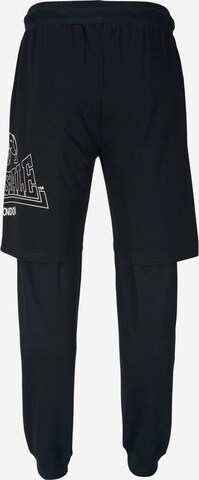 LONSDALE Tapered Pants in Black