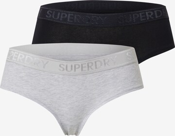 Slip Superdry en gris : devant