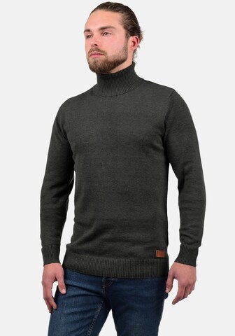 BLEND Rollkragenpullover 'Latif' in Grau: predná strana