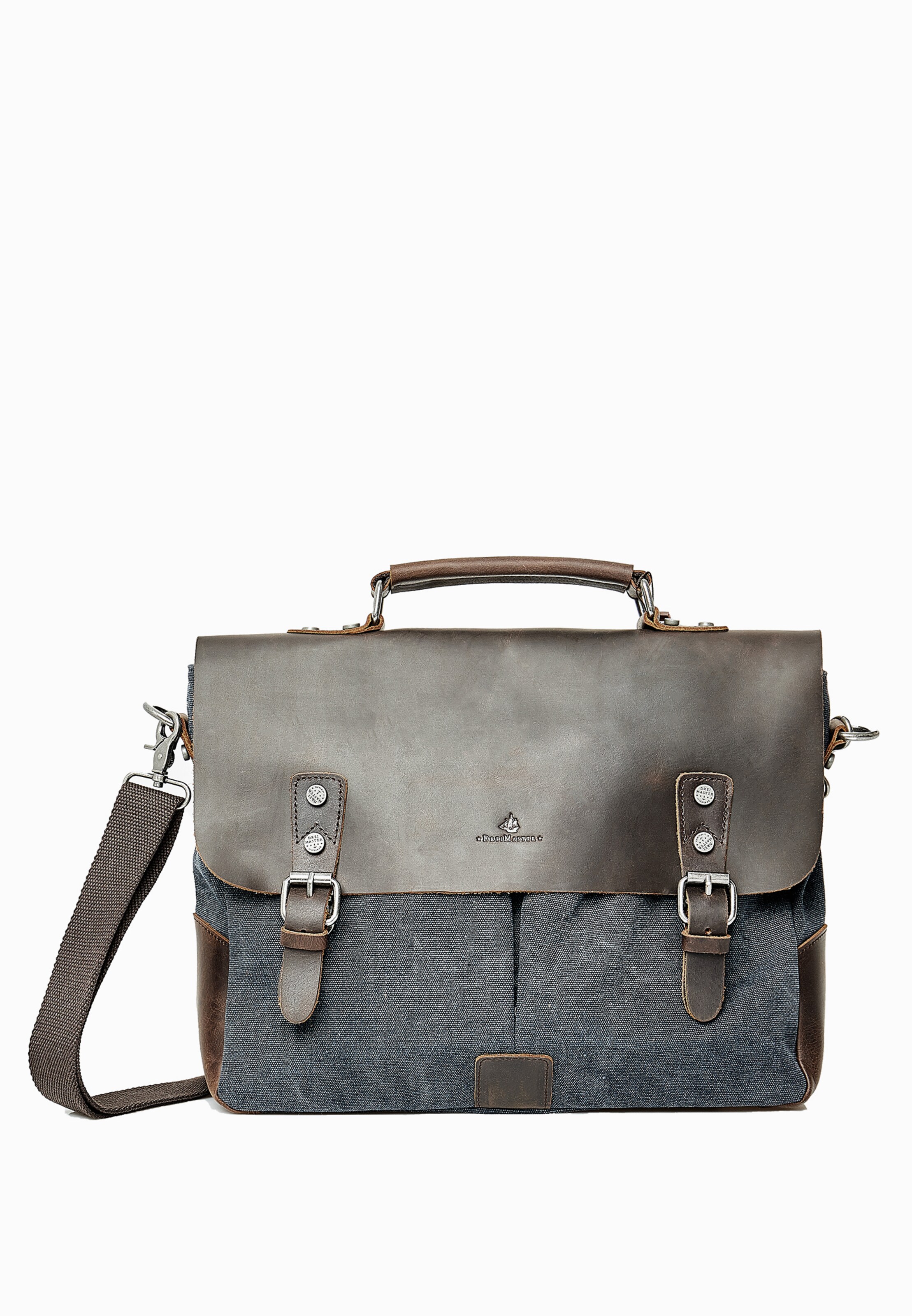 DREIMASTER - Schoudertas in de kleur Duifblauw