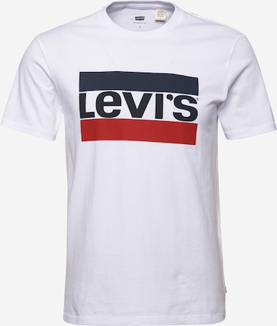 LEVI'S ® T-shirt 'Sportswear Logo Graphic' i marinblå / karminröd / svart / vit, Produktvy