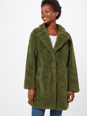 Urban Classics Přechodný kabát 'Sherpa' – zelená: přední strana