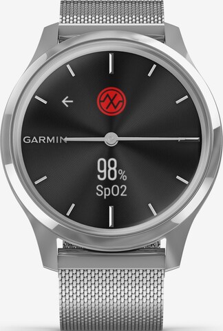 GARMIN Sports Watch 'Vivomove Luxe' in Black: front