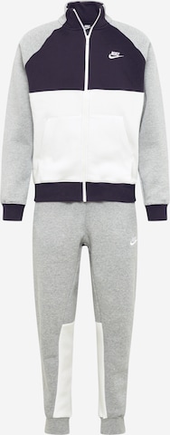 Nike Sportswear Regular Jogginganzug in Grau: predná strana