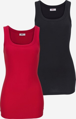 FLASHLIGHTS Top in Red: front