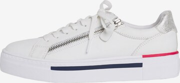 Baskets basses TAMARIS en blanc