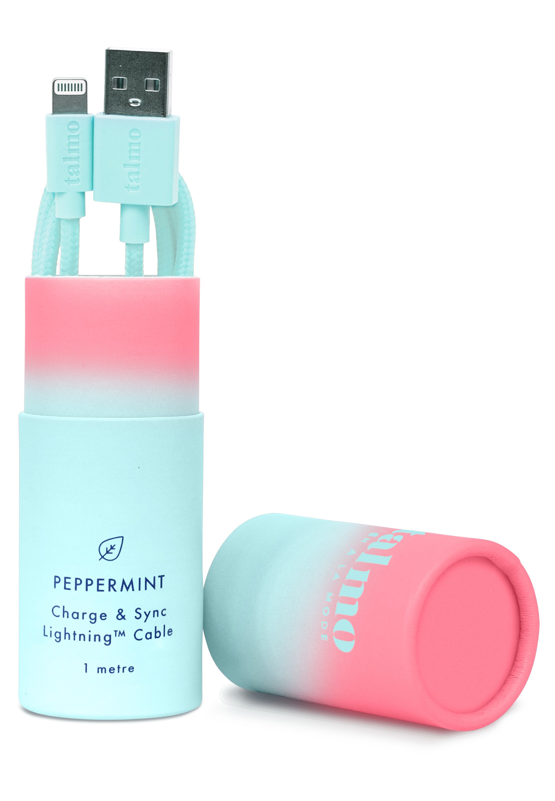 Talmo - Smartphonehoesje in de kleur Mintgroen