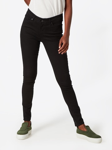 Skinny Jeans '711 Skinny' di LEVI'S ® in nero: frontale