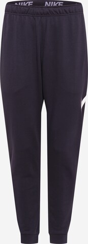 NIKE Конический (Tapered) Спортивные штаны в Черный: спереди