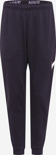 Pantaloni sport NIKE pe negru / alb, Vizualizare produs