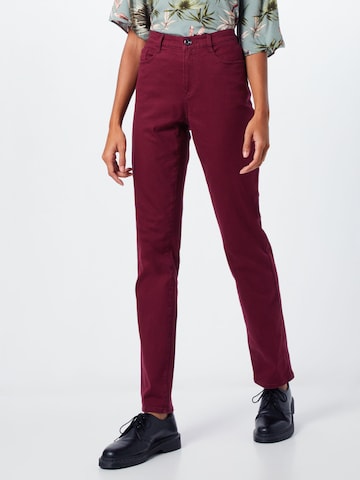 BRAX Regular Jeans 'Carola' in Red: front