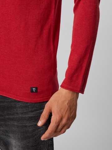 TOM TAILOR DENIM Pullover in Rot