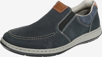 Rieker Moccasins 'Patros' in Blue: front