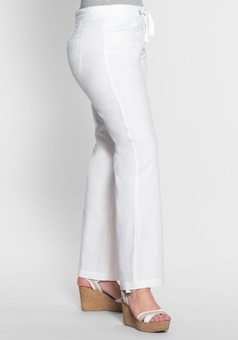 SHEEGO Boot cut Pants in White