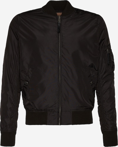 ALPHA INDUSTRIES Prehodna jakna 'MA-1 TT' | črna barva, Prikaz izdelka