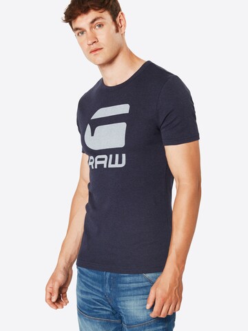 G-Star RAW Tričko 'Drillon' – modrá