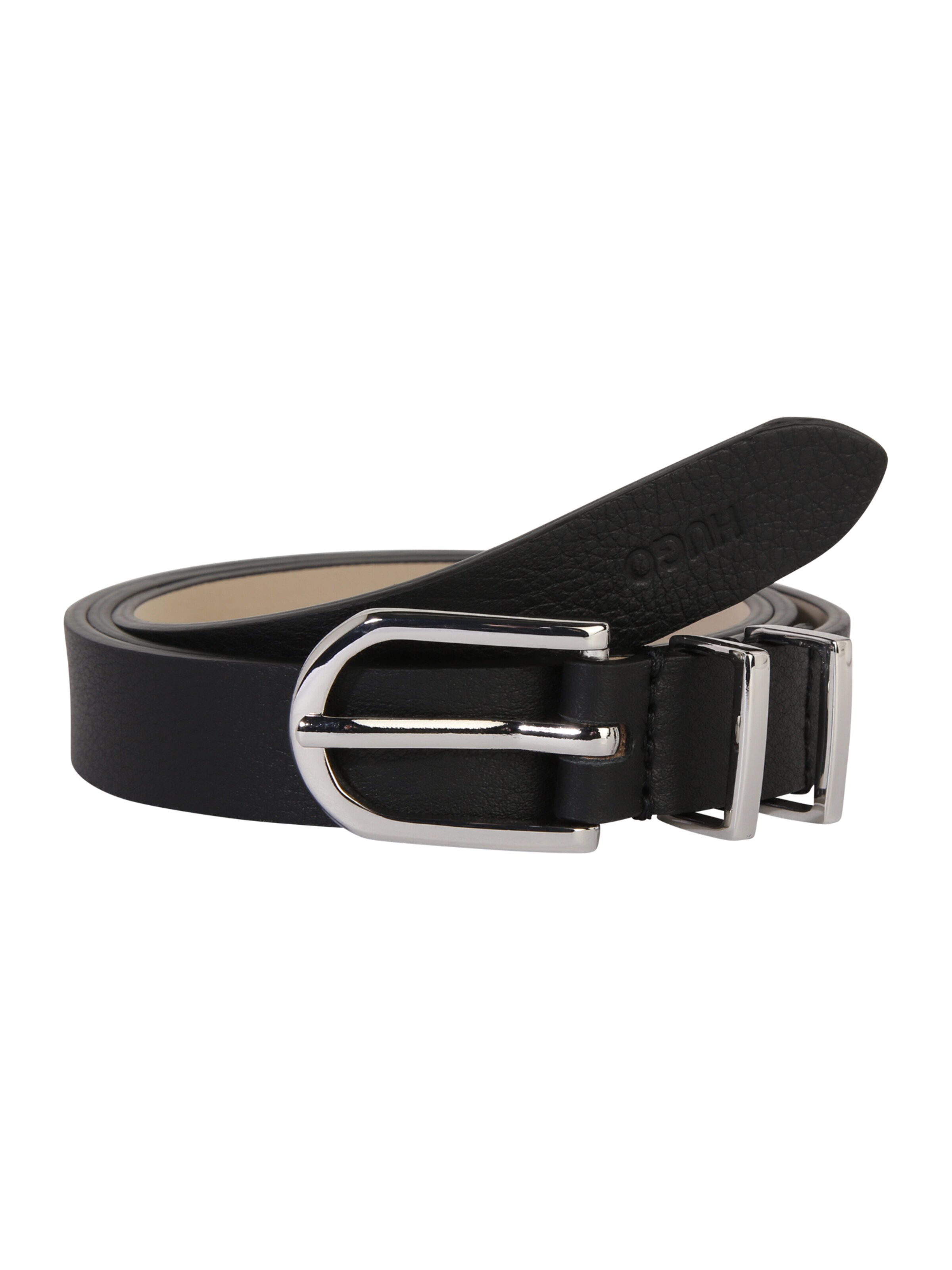 HUGO - Riem 'Zoe Belt 2 cm-N' in de kleur Zwart