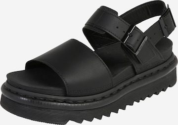 Sandales 'Voss' Dr. Martens en noir : devant