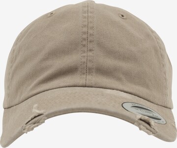 Casquette Flexfit en marron : devant