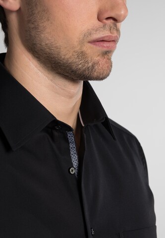 ETERNA Comfort Fit Hemd in Schwarz