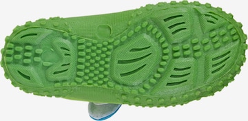 PLAYSHOES Beach & Pool Shoes 'Glückskäfer' in Green