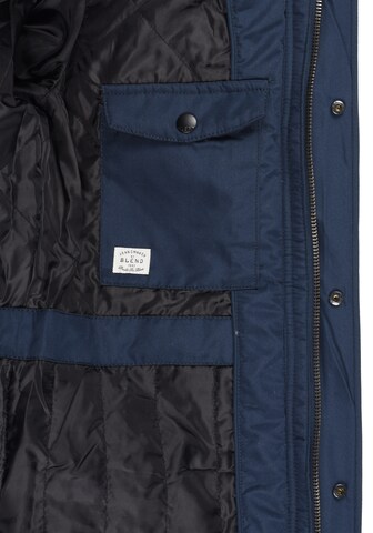 BLEND Winter Jacket 'Polygon' in Blue