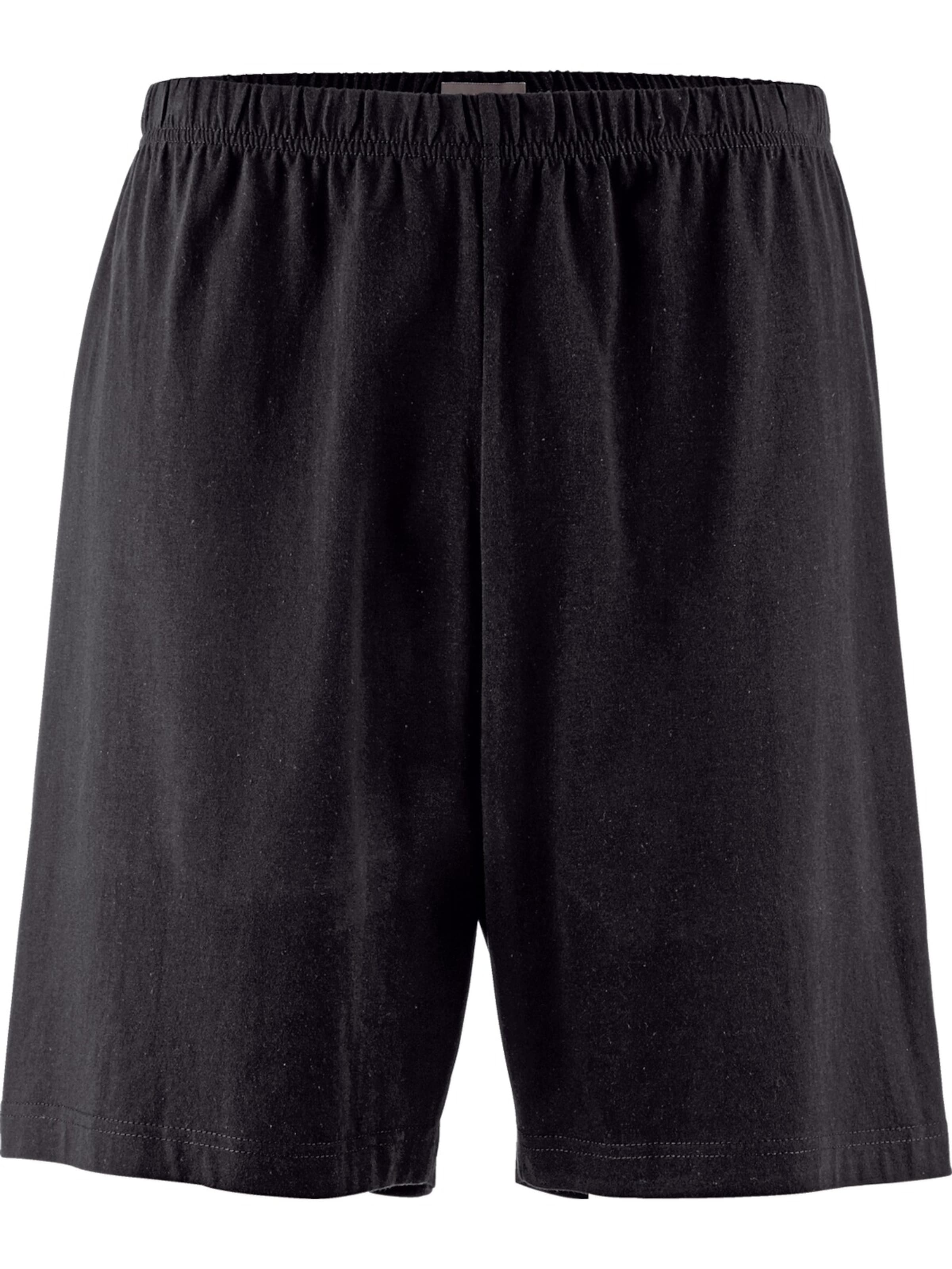 Jan Vanderstorm Schlafhose 'Malvik' in Schwarz: Vorderseite