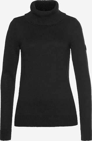 heine Пуловер в черно: отпред