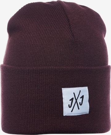 JACK & JONES Beanie in Red: front