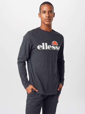 Regular fit Maglietta 'Grazie' di ELLESSE in grigio: frontale