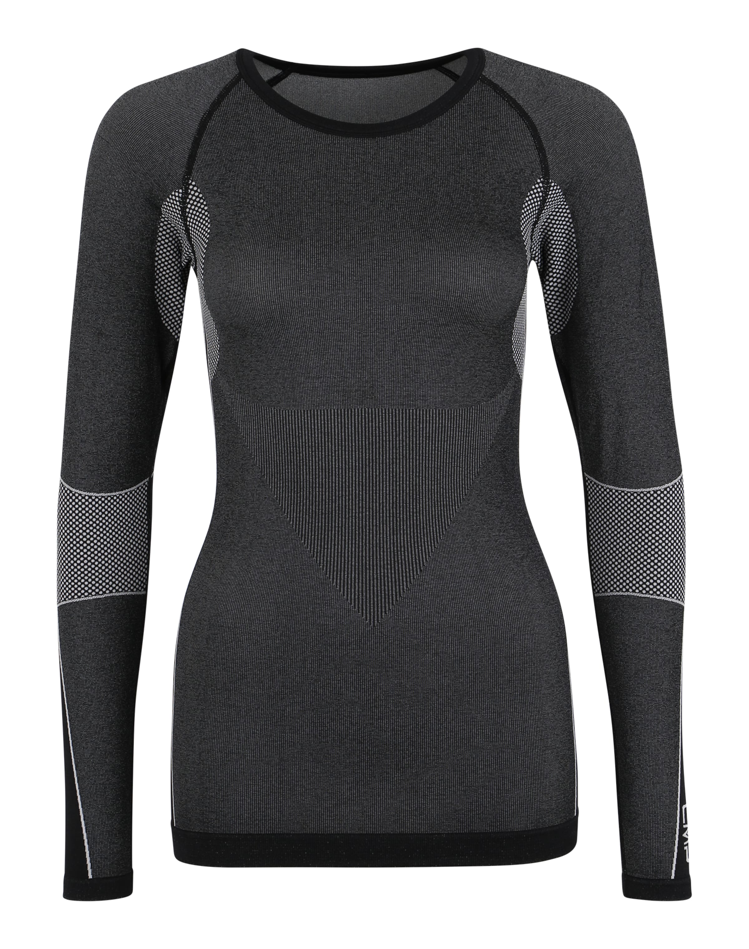 CMP Funktionsshirt in Schwarz: Vorderseite