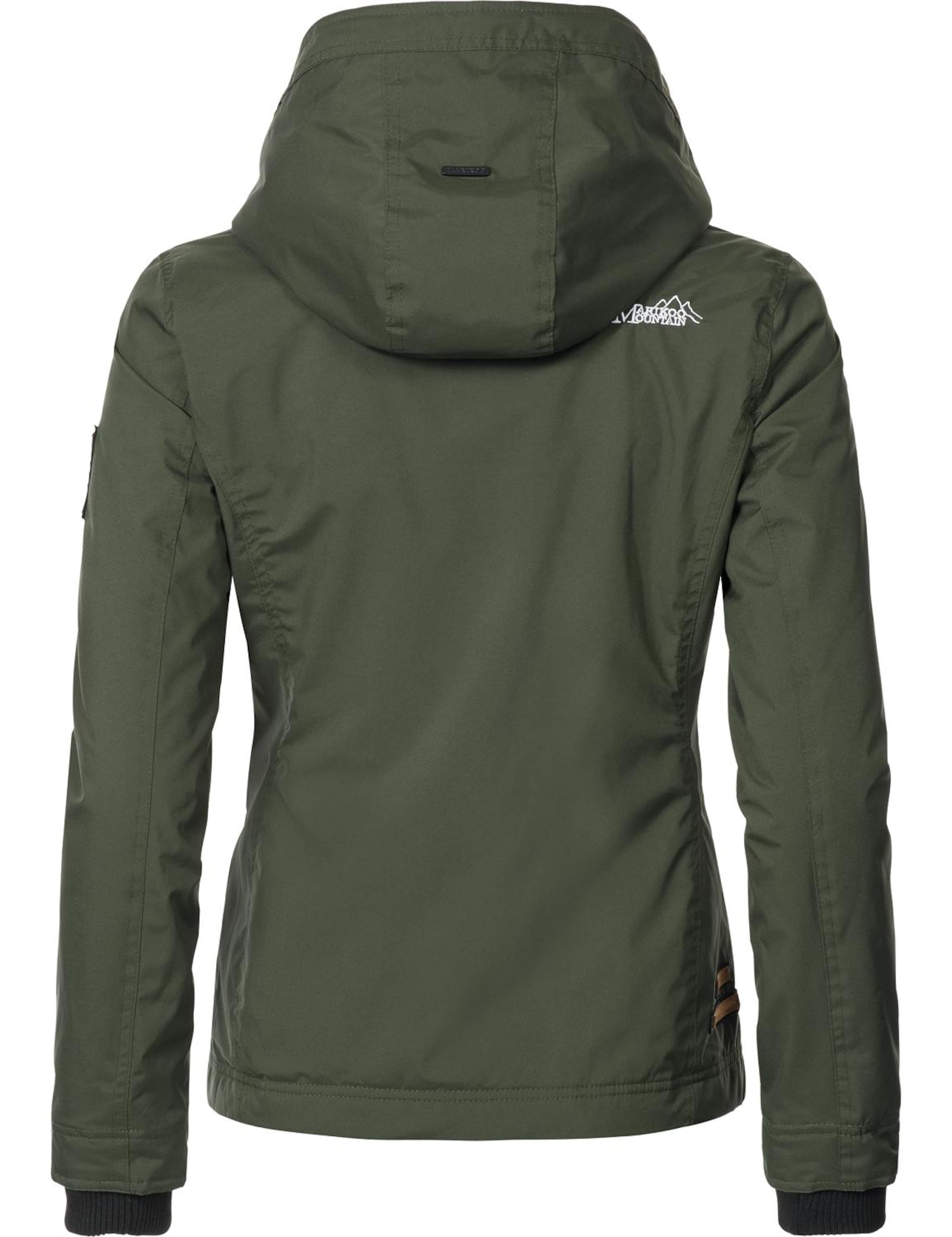 MARIKOO Funkčná bunda 'Erdbeere' - Zelená