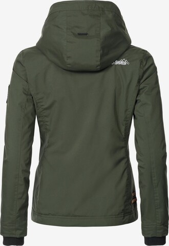 MARIKOO Weatherproof jacket 'Erdbeere' in Green