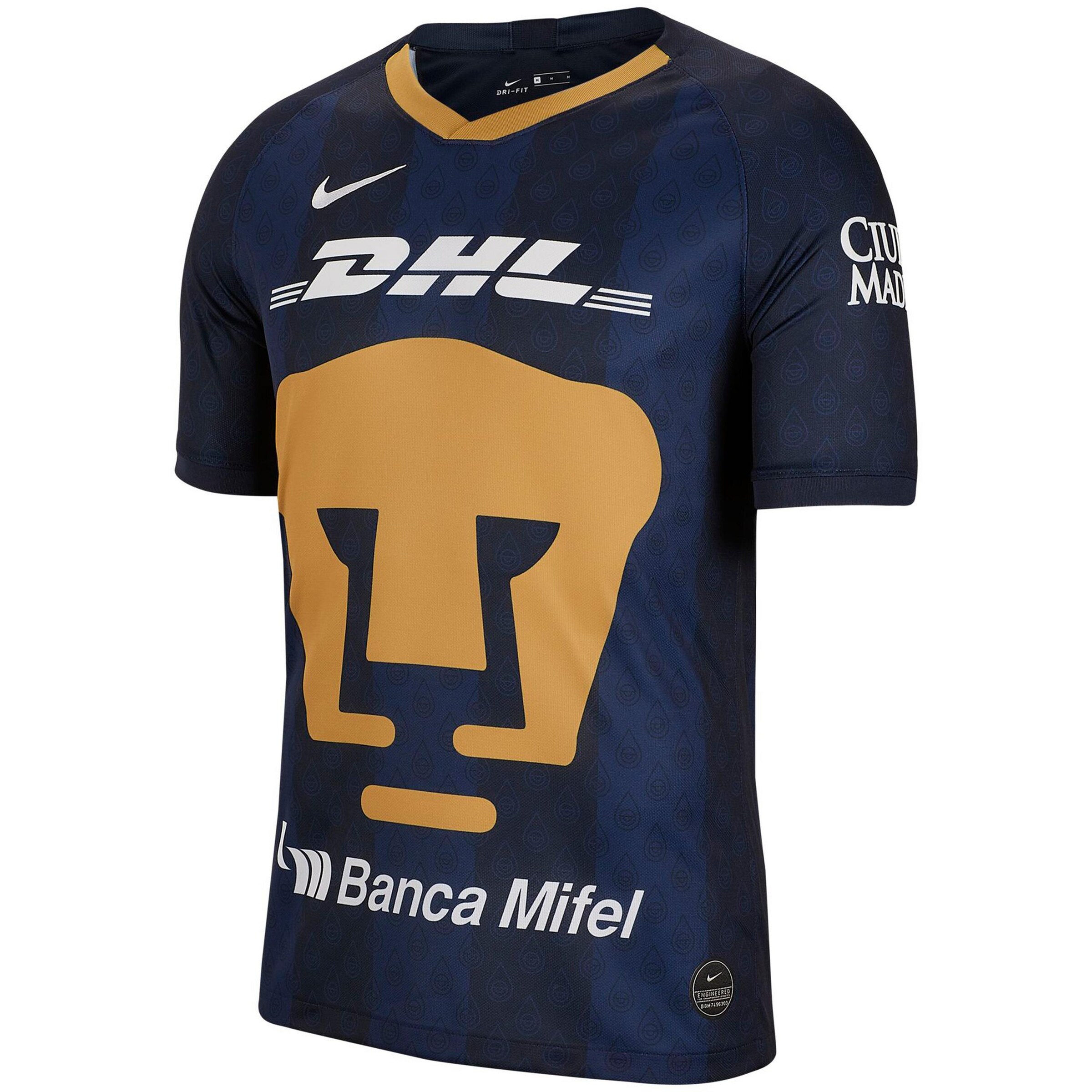 NIKE - Fußballtrikot 'Pumas Unam 19/20 Auswärts' in enzian