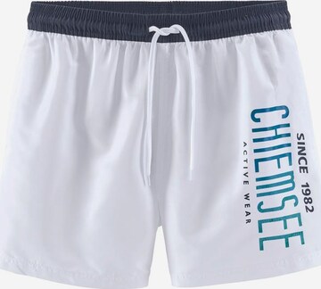 CHIEMSEE Badeshorts i hvid: forside