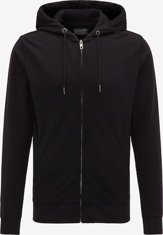 Petrol Industries Sweat jacket in Black: front