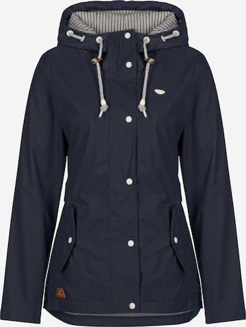 Ragwear Weatherproof jacket 'Marge' in Blue: front