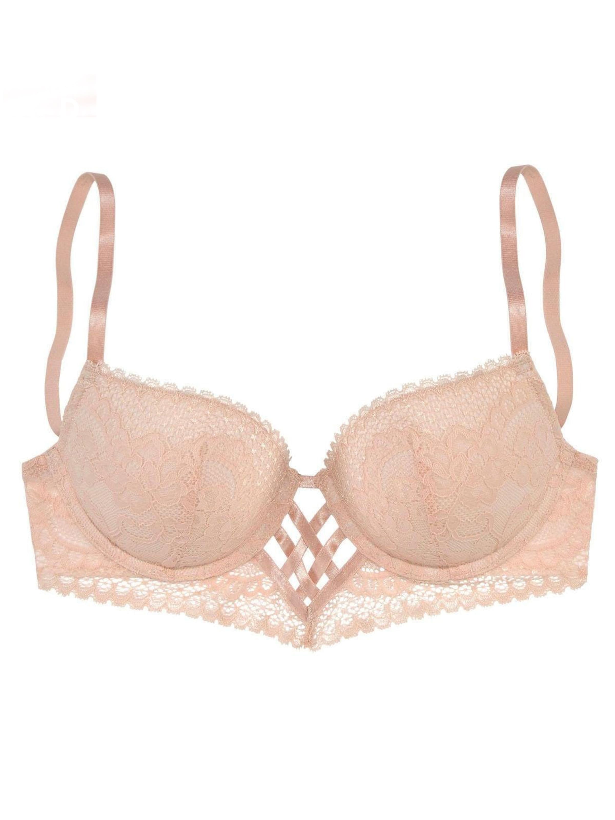 Lascana Push Up Bh In Rose About You