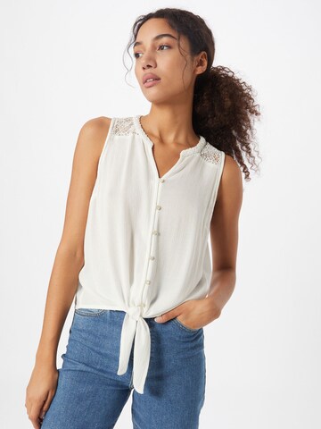 Superdry Blouse 'Morgan' in White: front