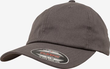 Casquette Flexfit en gris : devant