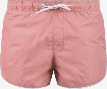 BLEND Board Shorts 'Zion' in Pink: front