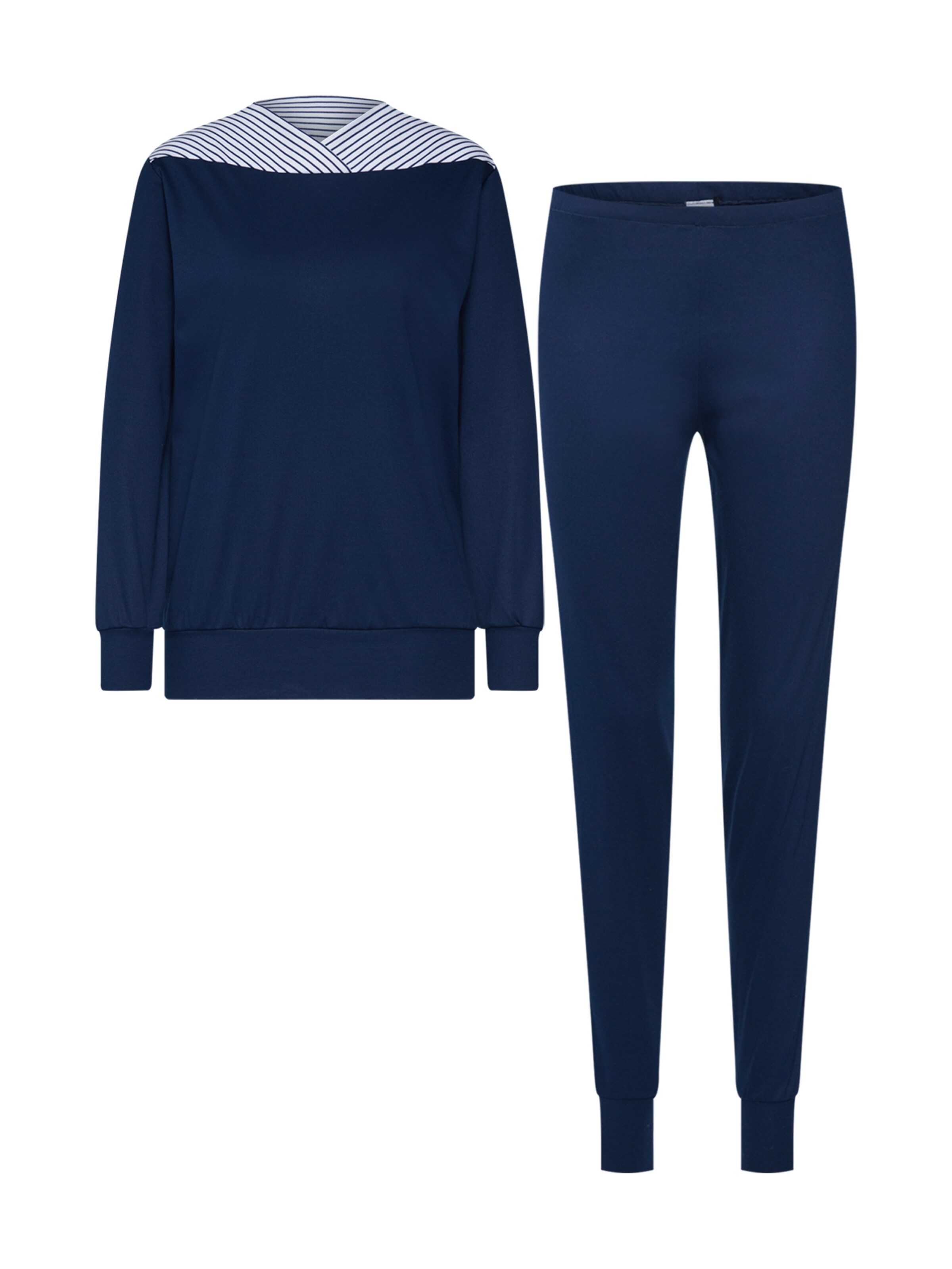 CALIDA - Pyjama 'Soft Cotton' in de kleur Petrol