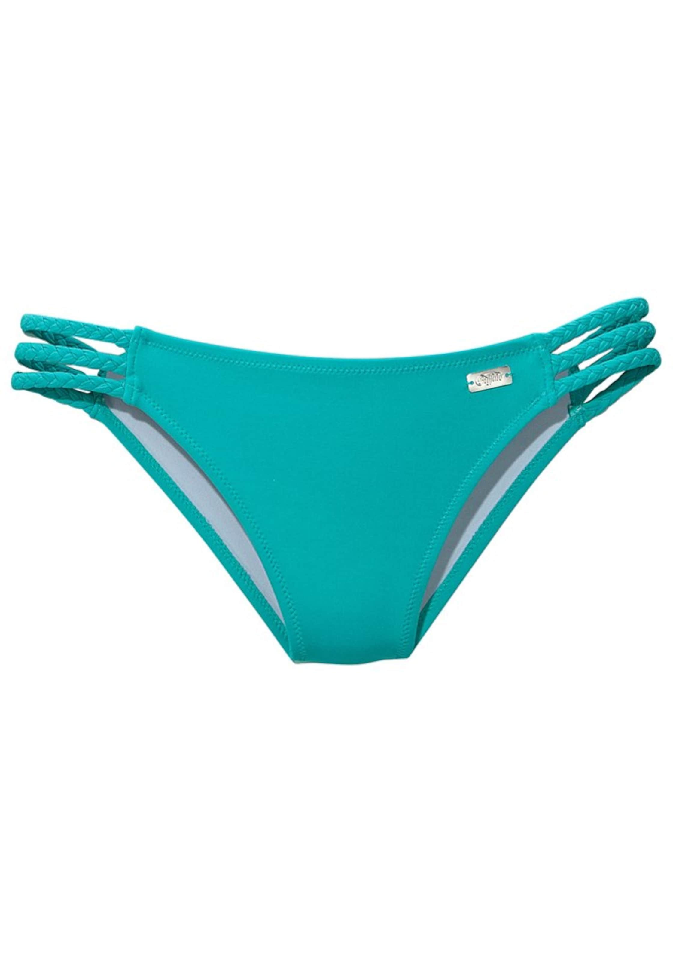 Slip costum de baie 'Happy' de la BUFFALO pe albastru: față