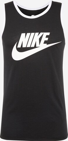 NIKE Bustier Tanktop 'Ace' in Schwarz: predná strana