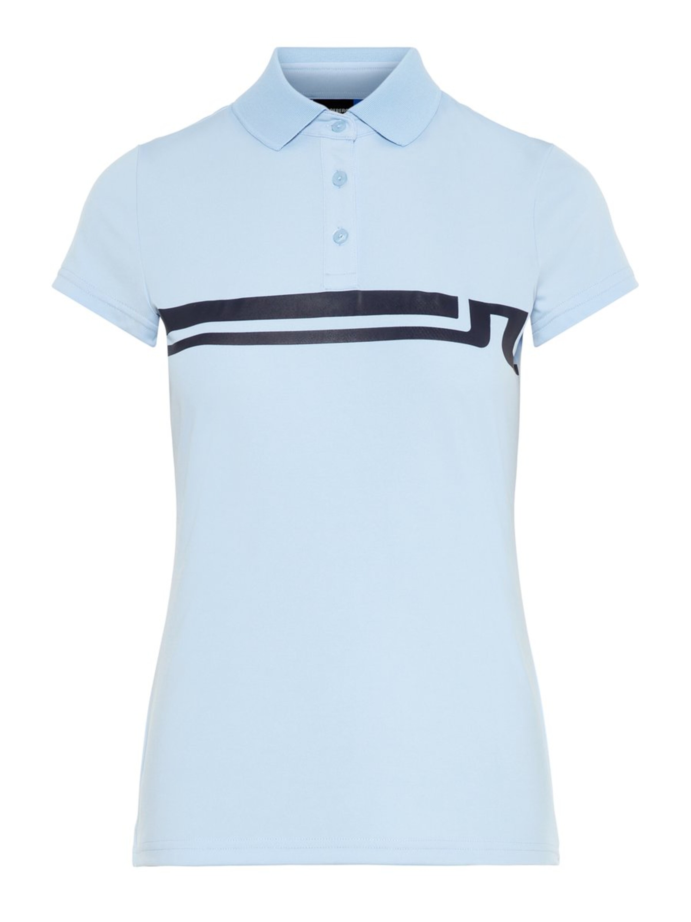 J.Lindeberg - Functioneel shirt 'Orla' in de kleur Lichtblauw