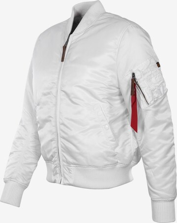 ALPHA INDUSTRIES Демисезонная куртка 'MA-1 VF 59' в Белый