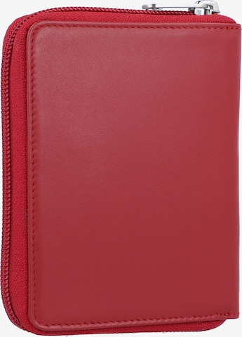 Esquire Wallet 'New Silk' in Red