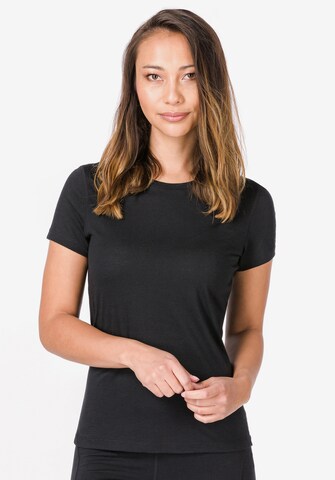 super.natural Funktionsshirt in Schwarz: predná strana