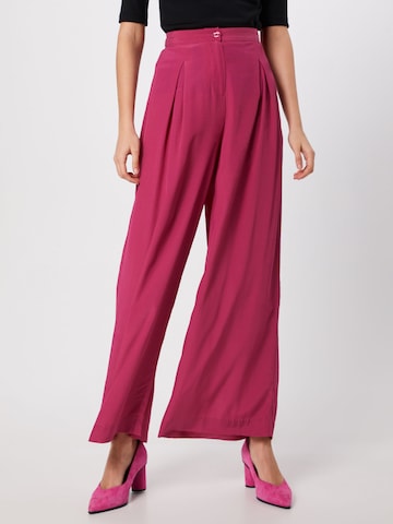 SAND COPENHAGEN Loosefit Broek 'Less' in Roze