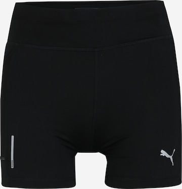 PUMA Skinny Sportshorts 'Ignite' in Schwarz: predná strana